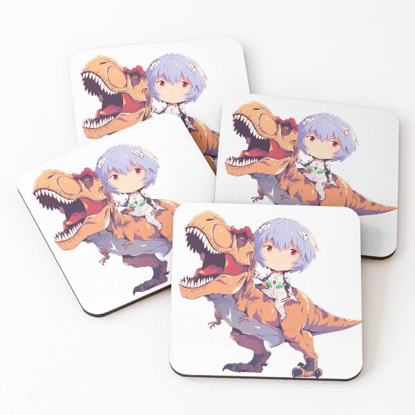 Item preview, Rei Ayanami Neon Genesis Evangelion Chibi Dinosaur Pilot Adventure designed and sold by Dashsopaner.