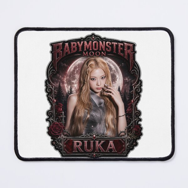 Item preview, BABYMONSTER Ruka Vampire Queen Night Aesthetic Merch designed and sold by Valereekmerch.