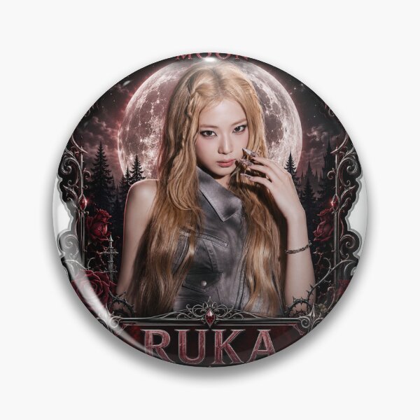 Item preview, BABYMONSTER Ruka Vampire Queen Night Aesthetic Merch designed and sold by Valereekmerch.