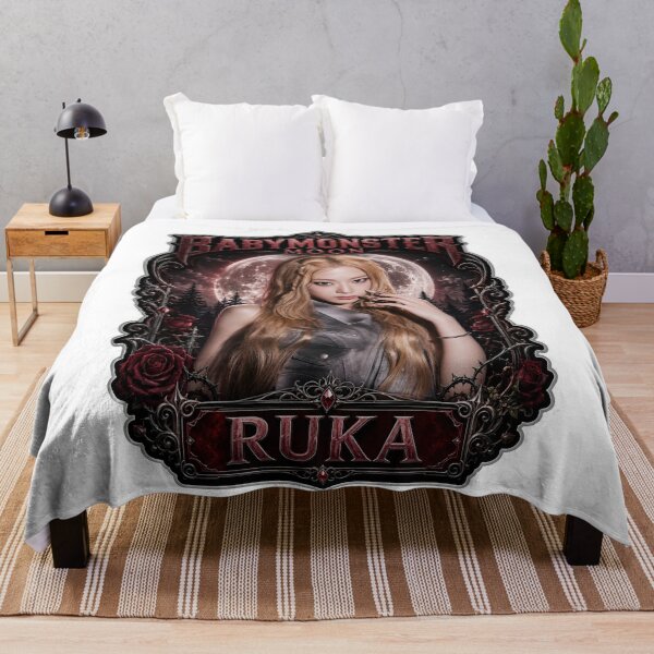 Item preview, BABYMONSTER Ruka Vampire Queen Night Aesthetic Merch designed and sold by Valereekmerch.
