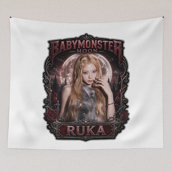 Item preview, BABYMONSTER Ruka Vampire Queen Night Aesthetic Merch designed and sold by Valereekmerch.