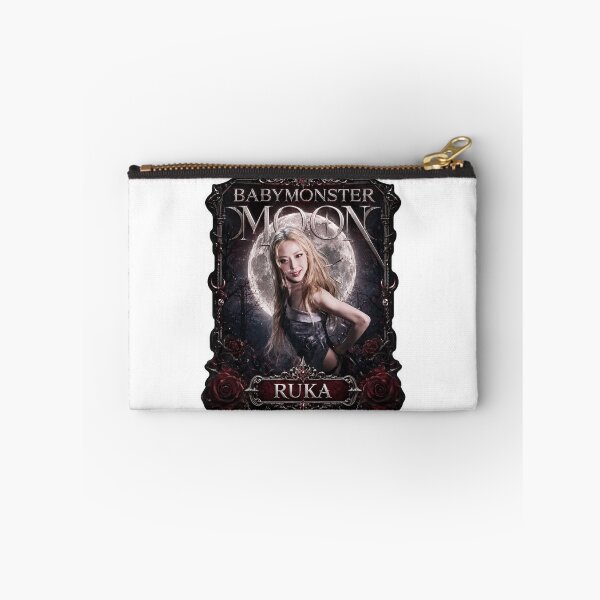 Item preview, Choom Ruka BABYMONSTER Gothic Red Moon Graphic Artwork designed and sold by Valereekmerch.