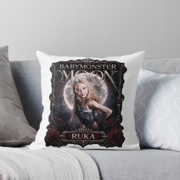 Item preview, Choom Ruka BABYMONSTER Gothic Red Moon Graphic Artwork designed and sold by Valereekmerch.