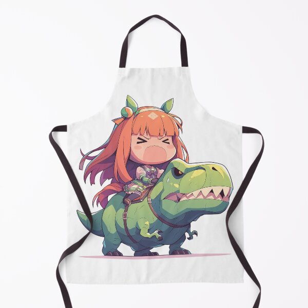 Item preview, Silence Suzuka Uma Musume Green Dinosaur Mood designed and sold by Dashsopaner.