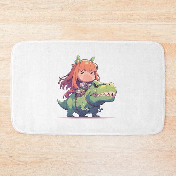 Item preview, Silence Suzuka Uma Musume Green Dinosaur Mood designed and sold by Dashsopaner.