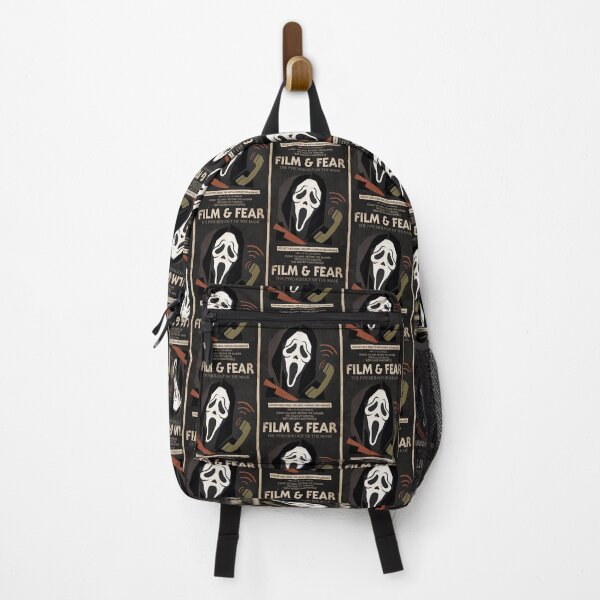 Item preview, Vintage Horror Poster – Screaming Ghost Mask Slasher Wall Art designed and sold by vaerk.