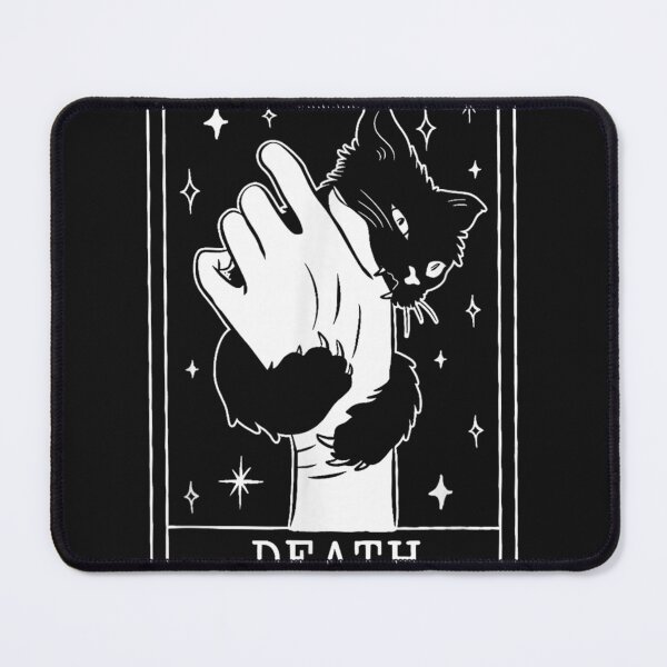 Item preview, Black Cat Tarot Death Halloween Witchy Cat Lover Men Women designed and sold by kristianmkt.