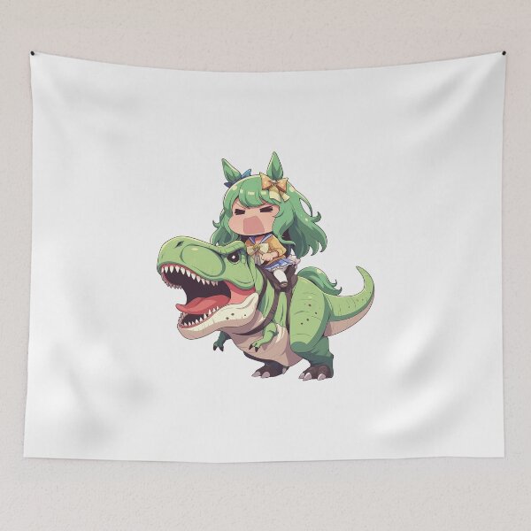 Item preview, Nice Nature Uma Musume Green Dinosaur Gallop designed and sold by Dashsopaner.
