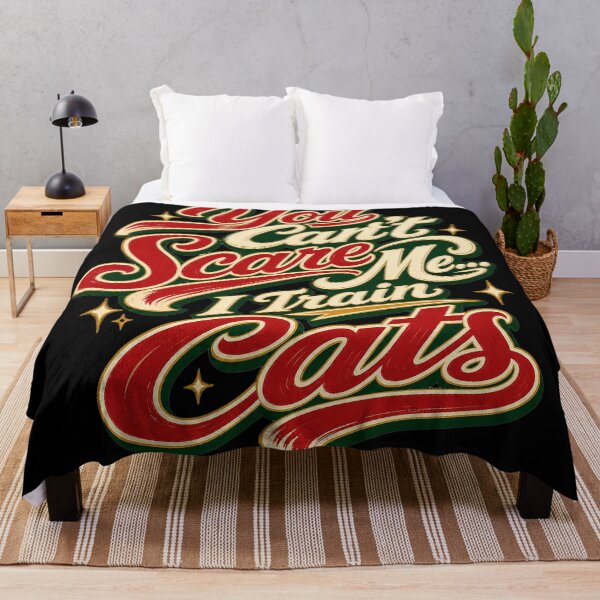 Item preview, You Can't Scare Me... I Train Cats designed and sold by Shy Fractal Designs.