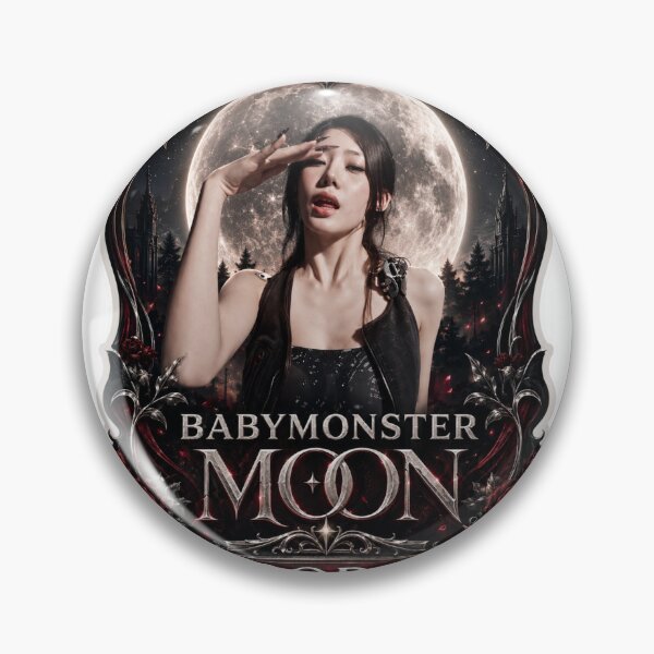 Item preview, BABYMONSTER Rora Vampire Vocal Blood Moon Fan Art designed and sold by Valereekmerch.