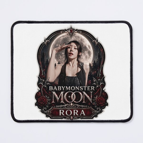 Item preview, BABYMONSTER Rora Vampire Vocal Blood Moon Fan Art designed and sold by Valereekmerch.