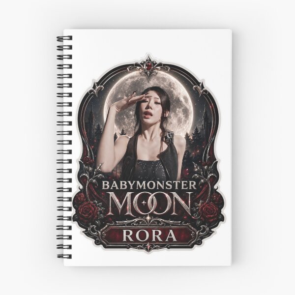 Item preview, BABYMONSTER Rora Vampire Vocal Blood Moon Fan Art designed and sold by Valereekmerch.