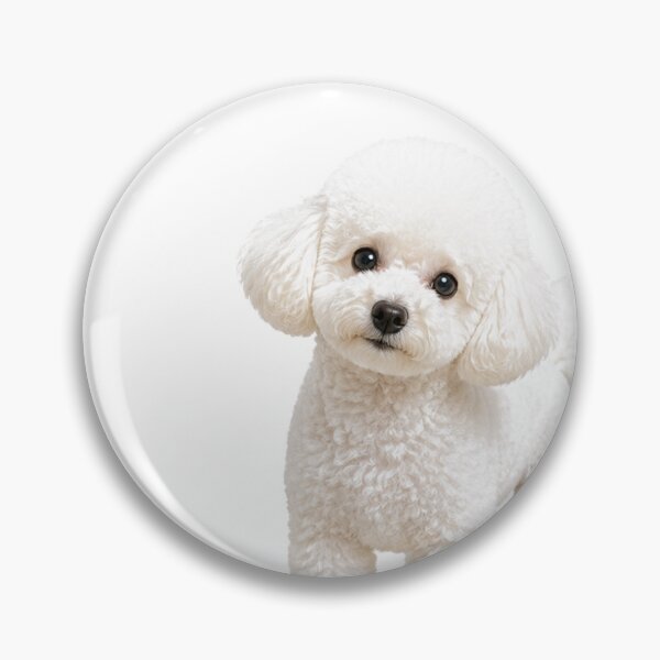 Item preview, White Toy Poodle Glad We Met Japanese Design designed and sold by ArtPrintPov.