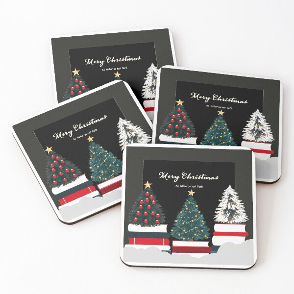 Item preview, Seasons Readings Christmas Bookish Library designed and sold by icm4639.