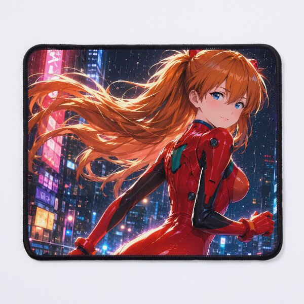 Item preview, Asuka Langley Soryu Neon Genesis Evangelion Neon City Sprint designed and sold by Dashsopaner.