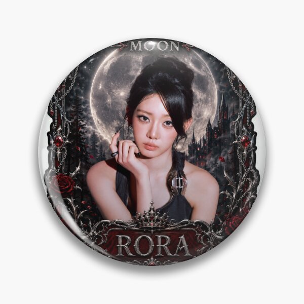 Item preview, Rora BABYMONSTER Gothic Vampire Princess Fanmade Artwork Print designed and sold by Valereekmerch.