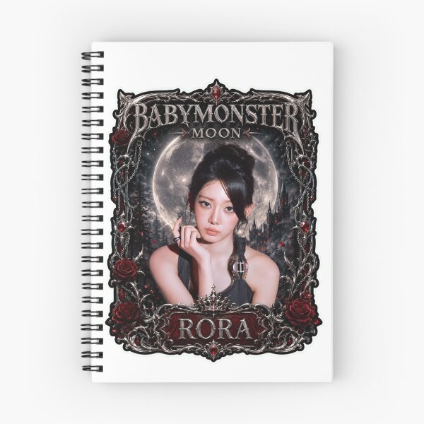 Item preview, Rora BABYMONSTER Gothic Vampire Princess Fanmade Artwork Print designed and sold by Valereekmerch.