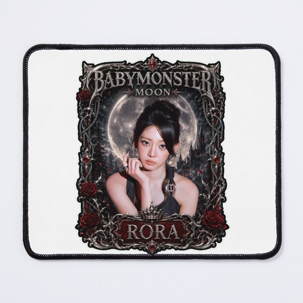 Item preview, Rora BABYMONSTER Gothic Vampire Princess Fanmade Artwork Print designed and sold by Valereekmerch.