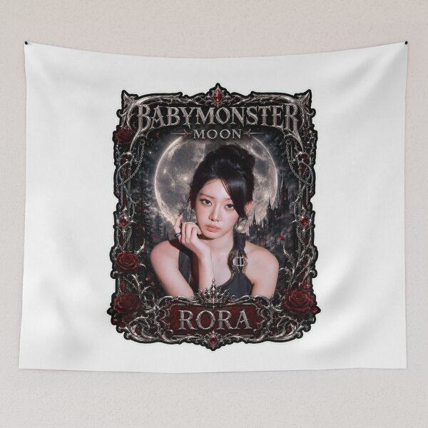 Item preview, Rora BABYMONSTER Gothic Vampire Princess Fanmade Artwork Print designed and sold by Valereekmerch.