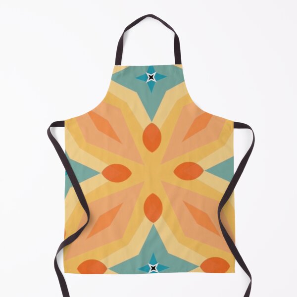 Item preview, Turquoise and Peach Star Pattern designed and sold by Ellie&CharChar&Evy.