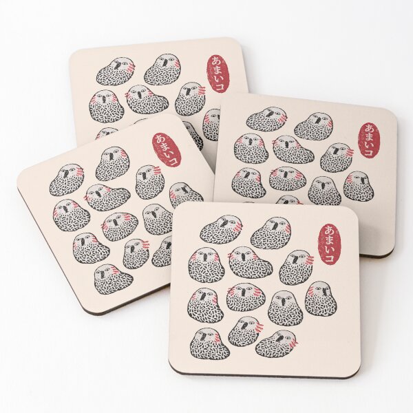 Item preview, Sweet Little Owl Face Pattern Print designed and sold by EdvvinStudios.