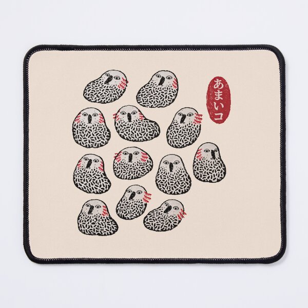 Item preview, Sweet Little Owl Face Pattern Print designed and sold by EdvvinStudios.