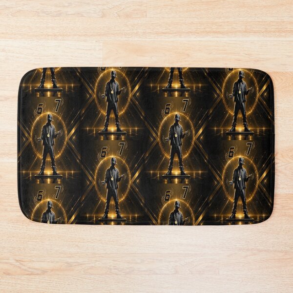 Item preview, 6 7 Black-&-Gold designed and sold by Wynnercircle.