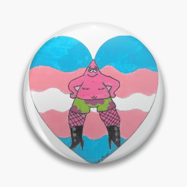 Item preview, Pride Patrick- Trans Flag designed and sold by Redd Creations Market.