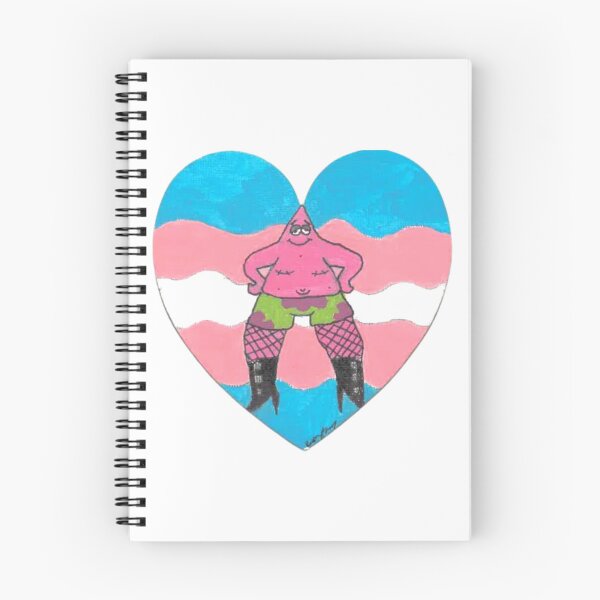 Item preview, Pride Patrick- Trans Flag designed and sold by Redd Creations Market.