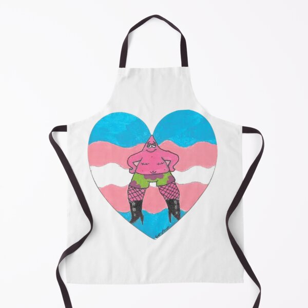 Item preview, Pride Patrick- Trans Flag designed and sold by Redd Creations Market.