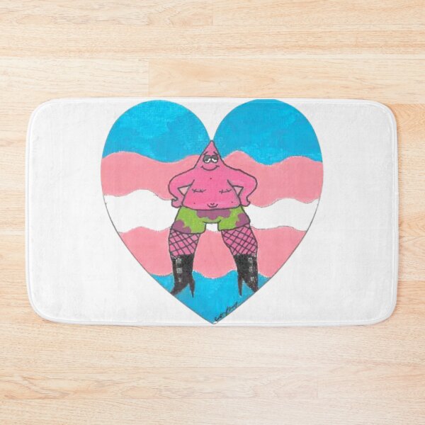 Item preview, Pride Patrick- Trans Flag designed and sold by Redd Creations Market.