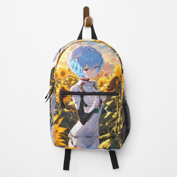 Item preview, Rei Ayanami Neon Genesis Evangelion Sunflower Sunset designed and sold by Dashsopaner.