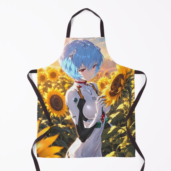 Item preview, Rei Ayanami Neon Genesis Evangelion Sunflower Sunset designed and sold by Dashsopaner.
