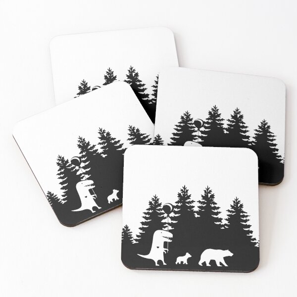 Item preview, Dinosaur in the forest designed and sold by ToadsWorkshop.