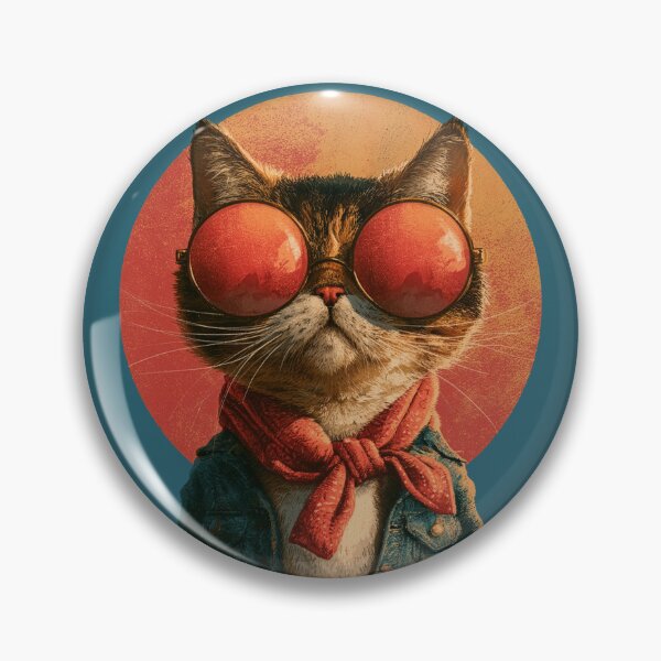 Item preview, retro cat 2 designed and sold by The Retro Stop.
