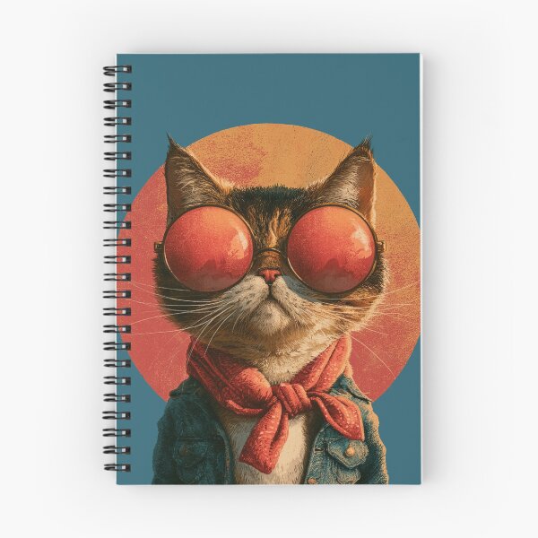 Item preview, retro cat 2 designed and sold by The Retro Stop.