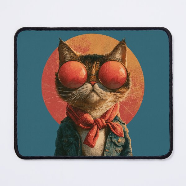 Item preview, retro cat 2 designed and sold by The Retro Stop.