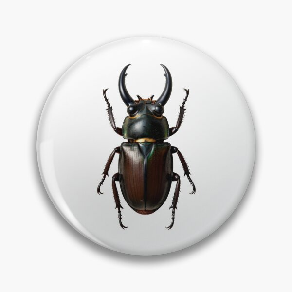 Item preview,  Stag Beetle — Vintage Entomology Specimen Art designed and sold by TheGraphicsLord.