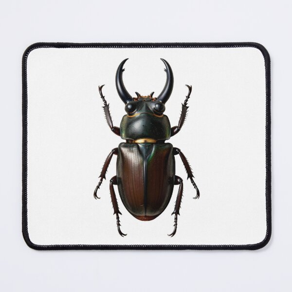 Item preview, Stag Beetle — Vintage Entomology Specimen Art designed and sold by TheGraphicsLord.