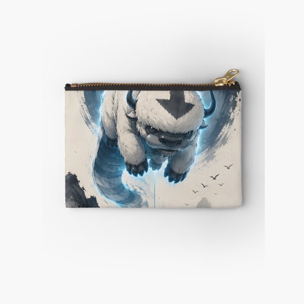 Item preview, Appa Zen Ink Art – Blue Spirit Glow Japanese Sumi-e Minimalist Art designed and sold by iwzzuel.