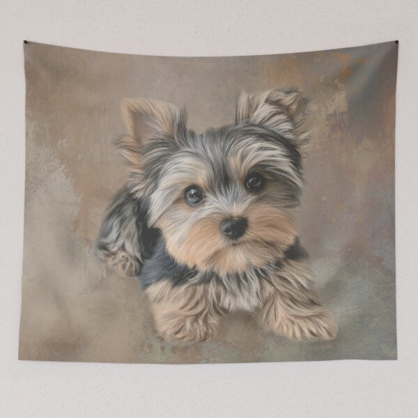 Item preview, Sweet Yorkie Puppy designed and sold by Elisabeth Lucas.