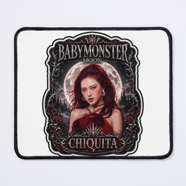 Item preview, BABYMONSTER Chiquita Choom Red Moon Vampire Fanmade Merch designed and sold by Valereekmerch.