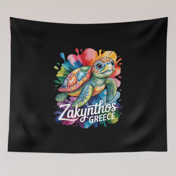 Item preview, Zakynthos Greece Sea Turtle designed and sold by goombi-creative.