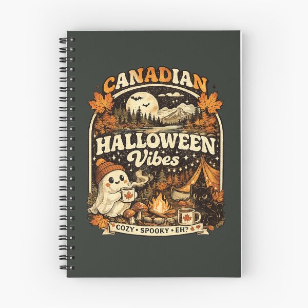 Item preview, Canadian Halloween Vibes | Cozy Maple Fall Design designed and sold by mocci10.