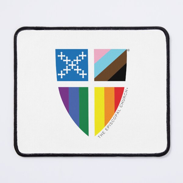Item preview, Pride Shield - The Episcopal Church™ designed and sold by Canterbury Episcopal Campus Ministry at Texas Tech University .