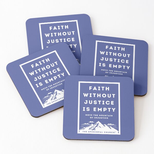 Item preview, Faith without Justice is Empty - The Episcopal Church™ designed and sold by Canterbury Episcopal Campus Ministry at Texas Tech University .