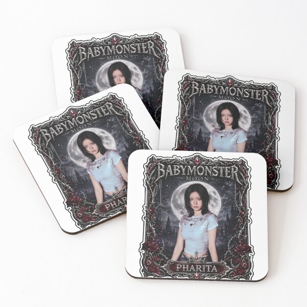Item preview, Pharita BABYMONSTER Crimson Moon Goth Graphic designed and sold by Valereekmerch.