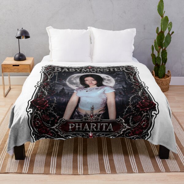 Item preview, Pharita BABYMONSTER Crimson Moon Goth Graphic designed and sold by Valereekmerch.