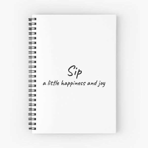 Item preview, A Sip of Happiness and Joy Feel Good Tee designed and sold by low battery meme design.