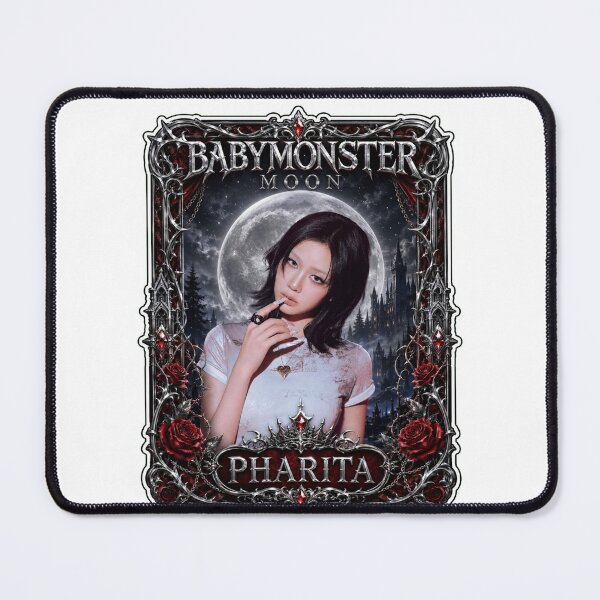 Item preview, Elegant Pharita BABYMONSTER Gothic Moon Fanmade Artwork designed and sold by Valereekmerch.